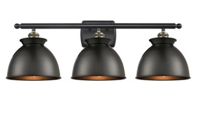 Bathroom Fixtures Three Lights by Innovations ( 405 | 516-3W-BAB-M14-BK Ballston ) 
