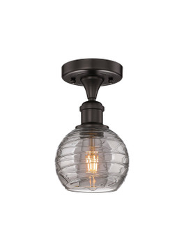 Semi-Flush Mts. Glass Down by Innovations ( 405 | 616-1F-OB-G1213-6SM Edison ) 