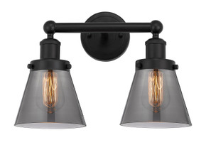 Bathroom Fixtures Two Lights by Innovations ( 405 | 616-2W-BK-G63 Edison ) 