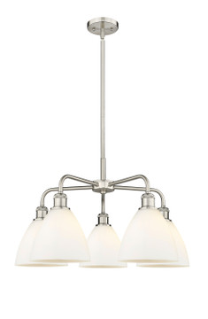 Mid. Chandeliers Glass Down by Innovations ( 405 | 516-5CR-SN-GBD-751 Ballston ) 
