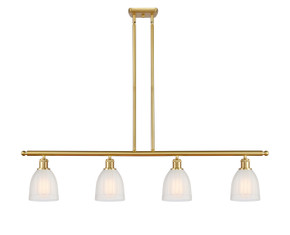 Linear/Island 4 Light + by Innovations ( 405 | 516-4I-SG-G441-LED Ballston ) 