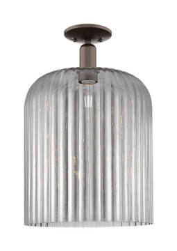 Semi-Flush Mts. Glass Down by Innovations ( 405 | 716-1C-OB-G559-12SM Arcadia ) 