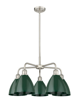 Mid. Chandeliers Glass Down by Innovations ( 405 | 516-5CR-SN-MBD-75-GR Ballston ) 