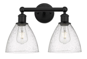 Bathroom Fixtures Two Lights by Innovations ( 405 | 616-2W-BK-GBD-754 Edison ) 
