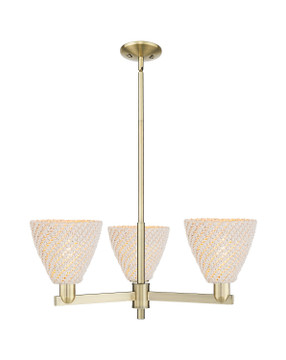Mid. Chandeliers Glass Up by Innovations ( 405 | 716-3CR-AB-NBD-75-NAT Arcadia ) 