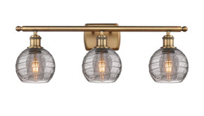 Bathroom Fixtures Three Lights by Innovations ( 405 | 516-3W-BB-G1213-6SM Ballston ) 