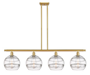 Linear/Island 4 Light + by Innovations ( 405 | 516-4I-SG-G556-10CL Ballston ) 