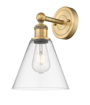 Sconces Single Glass by Innovations ( 405 | 616-1W-BB-GBC-82 Edison ) 