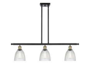 Linear/Island 3 Light Bar by Innovations ( 405 | 516-3I-BAB-G382-LED Ballston ) 