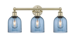 Bathroom Fixtures Three Lights by Innovations ( 405 | 616-3W-AB-G558-6BL Edison ) 
