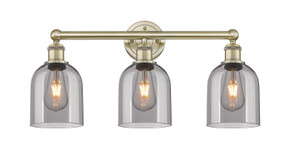 Bathroom Fixtures Three Lights by Innovations ( 405 | 616-3W-AB-G558-6SM Edison ) 