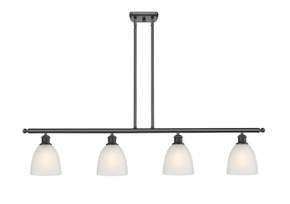 Linear/Island 4 Light + by Innovations ( 405 | 516-4I-OB-G381-LED Ballston ) 