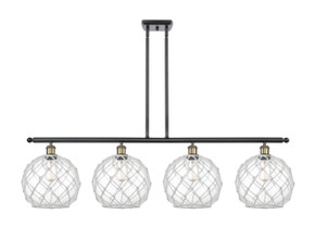 Linear/Island 4 Light + by Innovations ( 405 | 516-4I-BAB-G122-10RW-LED Ballston ) 