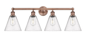 Bathroom Fixtures Four Lights by Innovations ( 405 | 616-4W-AC-GBC-84 Edison ) 