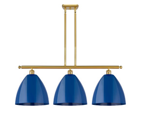Linear/Island 3 Light Bar by Innovations ( 405 | 516-3I-SG-MBD-12-BL Ballston ) 