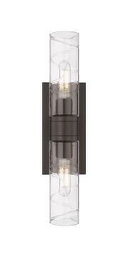 Bathroom Fixtures Cylindrical / Linear by Innovations ( 405 | 617-2W-OB-G617-8DE Downtown Urban ) 