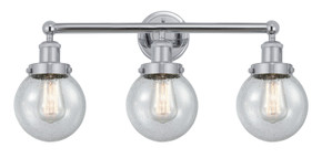 Bathroom Fixtures Three Lights by Innovations ( 405 | 616-3W-PC-G204-6 Edison ) 