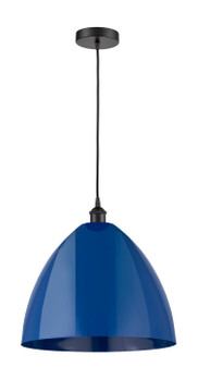 Pendants Metal Shade by Innovations ( 405 | 616-1P-BK-MBD-16-BL Edison ) 