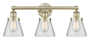 Bathroom Fixtures Three Lights by Innovations ( 405 | 616-3W-AB-G62 Edison ) 