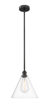 Mini Pendants Glass Down by Innovations ( 405 | 616-1S-BK-GBC-122 Edison ) 