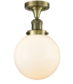 Semi-Flush Mts. Glass Down by Innovations ( 405 | 517-1CH-AB-G201-8 Franklin Restoration ) 