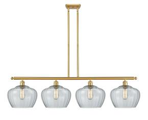 Linear/Island 4 Light + by Innovations ( 405 | 516-4I-SG-G92-L-LED Ballston ) 