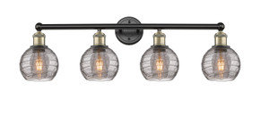 Bathroom Fixtures Four Lights by Innovations ( 405 | 616-4W-BAB-G1213-6SM Edison ) 