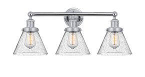 Bathroom Fixtures Three Lights by Innovations ( 405 | 616-3W-PC-G44 Edison ) 