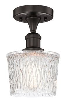 Semi-Flush Mts. Glass Down by Innovations ( 405 | 616-1F-OB-G402 Edison ) 