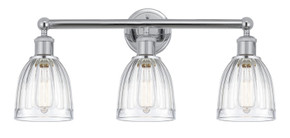 Bathroom Fixtures Three Lights by Innovations ( 405 | 616-3W-PC-G442 Edison ) 