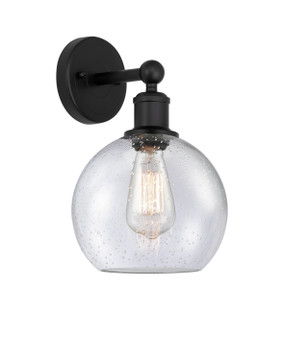 Sconces Single Glass by Innovations ( 405 | 616-1W-BK-G124-8 Edison ) 