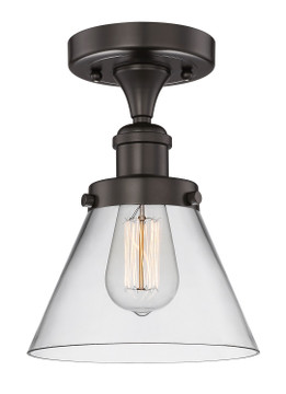 Semi-Flush Mts. Glass Down by Innovations ( 405 | 616-1F-OB-G42 Edison ) 