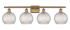 Bathroom Fixtures Four Lights by Innovations ( 405 | 516-4W-BB-G122C-8CL Ballston ) 