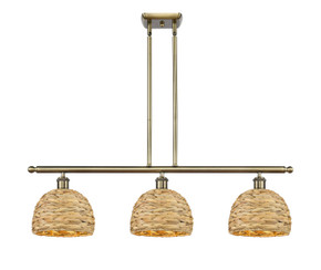 Linear/Island 3 Light Bar by Innovations ( 405 | 516-3I-SG-RBD-8-NAT Ballston ) 