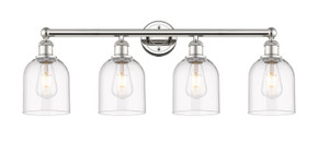 Bathroom Fixtures Four Lights by Innovations ( 405 | 616-4W-PN-G558-6CL Edison ) 