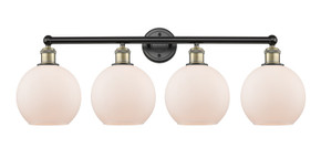 Bathroom Fixtures Four Lights by Innovations ( 405 | 616-4W-BAB-G121-8 Edison ) 