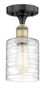 Semi-Flush Mts. Glass Down by Innovations ( 405 | 616-1F-BAB-G1113 Edison ) 