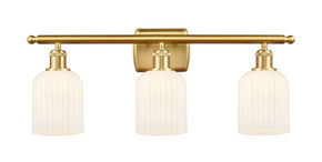 Bathroom Fixtures Three Lights by Innovations ( 405 | 516-3W-SG-G559-5GWH Ballston ) 