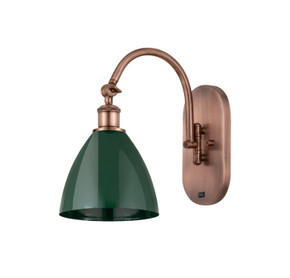 Sconces Metal by Innovations ( 405 | 518-1W-AC-MBD-75-GR Ballston ) 