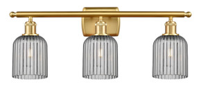 Bathroom Fixtures Three Lights by Innovations ( 405 | 516-3W-SG-G559-5SM Ballston ) 
