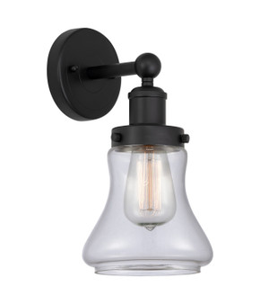 Sconces Single Glass by Innovations ( 405 | 616-1W-BK-G192 Edison ) 