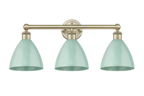 Bathroom Fixtures Three Lights by Innovations ( 405 | 616-3W-AB-MBD-75-SF Edison ) 
