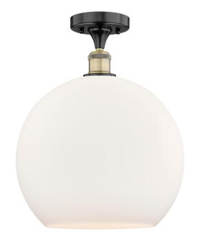 Semi-Flush Mts. Glass Down by Innovations ( 405 | 616-1F-BAB-G121-14 Edison ) 