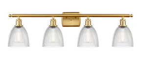 Bathroom Fixtures Four Lights by Innovations ( 405 | 516-4W-SG-G382 Ballston ) 