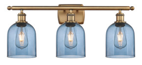 Bathroom Fixtures Three Lights by Innovations ( 405 | 516-3W-BB-G558-6BL Ballston ) 