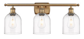 Bathroom Fixtures Three Lights by Innovations ( 405 | 516-3W-BB-G558-6CL Ballston ) 