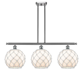 Linear/Island 3 Light Bar by Innovations ( 405 | 516-3I-SN-G121-10RW Ballston ) 