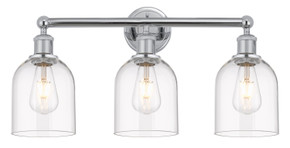 Bathroom Fixtures Three Lights by Innovations ( 405 | 616-3W-PC-G558-6CL Edison ) 