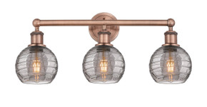 Bathroom Fixtures Three Lights by Innovations ( 405 | 616-3W-AC-G1213-6SM Edison ) 