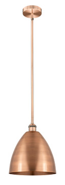 Mini Pendants Metal Shade by Innovations ( 405 | 616-1S-AC-MBD-12-AC Edison ) 